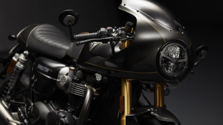 Black motorcycle gold trim detailed - cafer bater free wallpaper