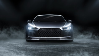 Dark foggy car 3d render - behance hd free wallpaper
