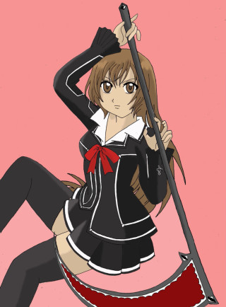 Black and white school uniform - a pole free wallpaper