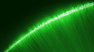 Green background curved light black - path free wallpaper