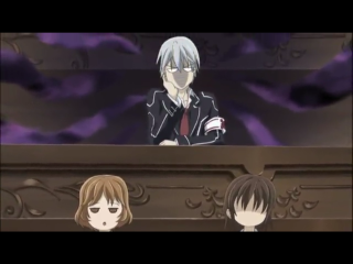 Anime characters piano purple background - a piano free wallpaper