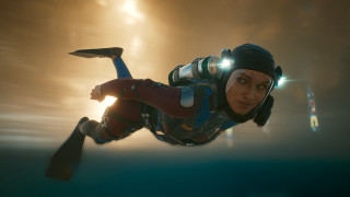 Diving suit floating helmet light - eve ryder free wallpaper