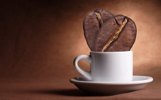 Cup cookies saucer table brown - a saucer free wallpaper