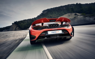 Red sports car mountain road 3 - a mountain range in the background free wallpaper for desktop