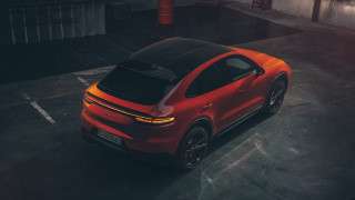 Red car parking lot building 11 - roof free wallpaper