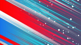 Red white blue diagonal stripe - abstract brush stroke free wallpaper for desktop