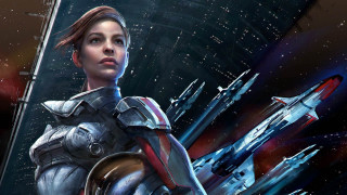 Futuristic suit woman rocket spacecraft - a futuristic suit holding free wallpaper