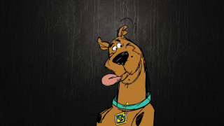 Cartoon dog tongue sticking green - a cartoon dog free wallpaper