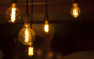 Halloween candlelight lightbulbs blurry depthfire - free light wallpaper