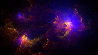 Colorful nebula space aurora fire - colorful picture free wallpaper