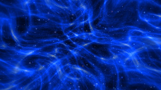 Blue background stars swirls light - white star free wallpaper