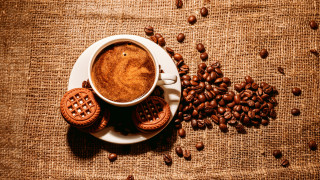 Coffee cookies burlap table clara - clara peeters free wallpaper