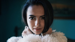 Daphne mcclure winter fur coat - a white coat free wallpaper