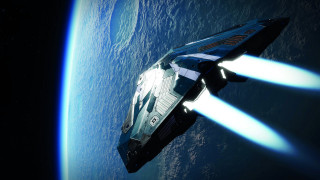 Spacecraft brightbeam cobra galaxy horizon - star citizen halo free wallpaper for desktop