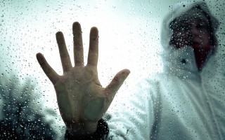 Rain drops outstretched hand neoplasticism - neoplasticism free wallpaper