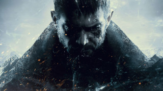 Snowy mountain man cyberpunk aurora - cyberpunk art free wallpaper