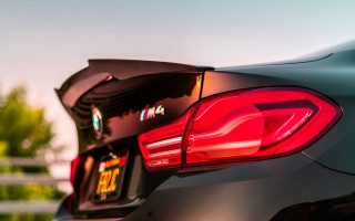 Tail lights car sky trees - a sky background and trees free wallpaper for desktop