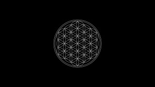 Flower of life symbol black - sacred free wallpaper