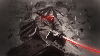 Baioken eishun red lightsaber armor - a red light saber free wallpaper