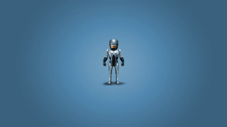 Robot android space art beeple - a robot free wallpaper