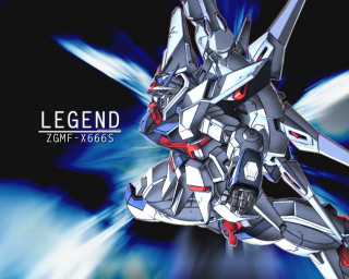 Robot sword legend zgm x665 - his hand and a caption free wallpaper