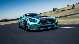 Mercedes sports car country road - bernardo cavallino free wallpaper