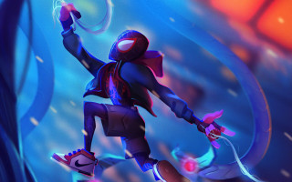 Spiderman eddie mendoza controller blurry - rossdraw global illumination free wallpaper