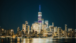 City skyline tall building night 10 - cityscape free wallpaper for desktop