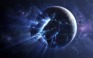 Space planet shuttle starfield christmas 2 - chris cold free wallpaper for desktop