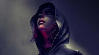 Eve ryder hoodie cyberpunk red - a hoodie free wallpaper for desktop