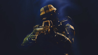 Man suit gun halo dark - halo free wallpaper