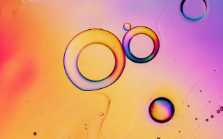 Colorful liquid bubbles holography macro - fiona stephenson free wallpaper for desktop