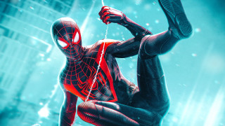 Spiderman suit sword air panfuturism - a spider man in a suit free wallpaper