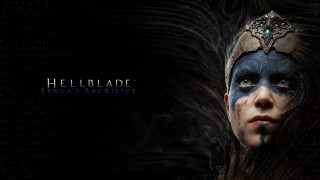Woman blue makeup feathers black - poster art free wallpaper for desktop