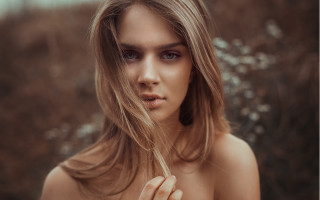 Eszter mattioni blonde long hair 3 - eszter mattioni free wallpaper