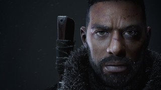 Man knife snow dark room - artstation hq free wallpaper