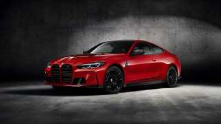 Red sports car dark room 85 - a spotlight free wallpaper