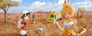 Couple people field bus background - jungle free wallpaper