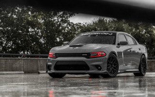 Grey car parking lot rain - daryush shokof free wallpaper for desktop