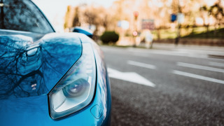 Blue sports car hood up 7 - its hood free wallpaper for desktop