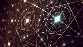 Star constellation galaxy moon fireworks - fractal free wallpaper for desktop