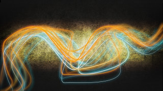 Blurry vase light abstract sculpture - a long exposure of light free wallpaper