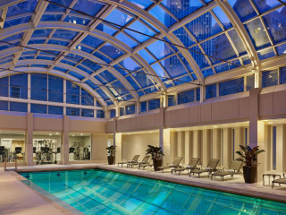 Indoor swimming pool skylight gym - a skylight above free wallpaper