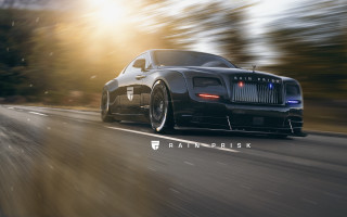 Black car road trees military - the car free wallpaper