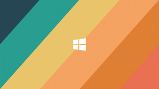 Colorful window rainbow background bauhaus - free minimalism wallpaper