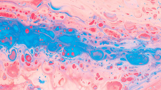 Blue pink red abstract bubble - circle free wallpaper for desktop