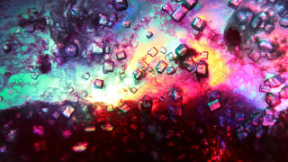 Colorful background small squares colored - free sci-fi wallpaper for desktop