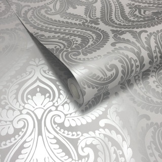 White silver wallpaper pattern tape - a silk screen free wallpaper for tablet