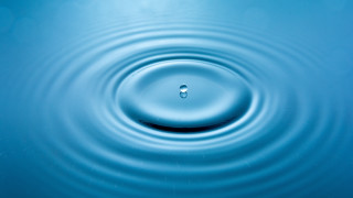 Blue water droplet macro ocean - constant permeke free wallpaper for desktop