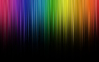 Rainbow lines black border Évariste - line free wallpaper